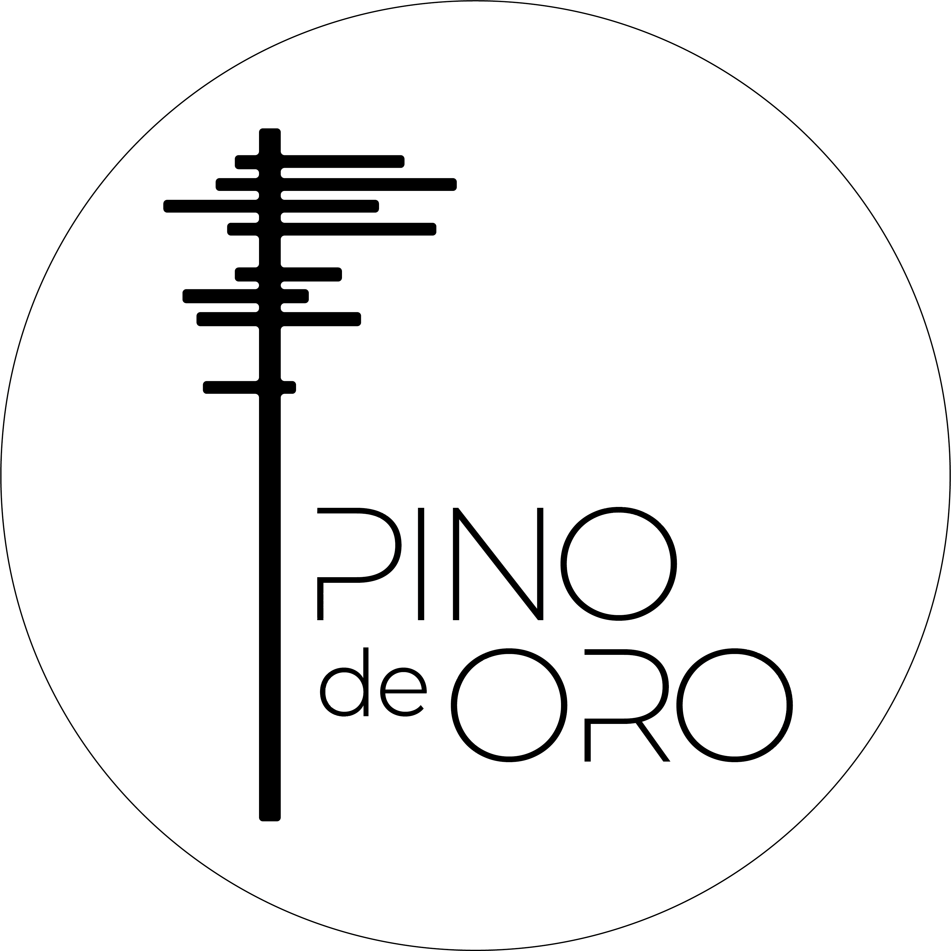 Подсвечник и свеча Pino de Oro - Натуральный воск